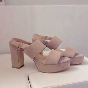 Stuart Weitzman The ONO in Dolce Suede (originally $425)